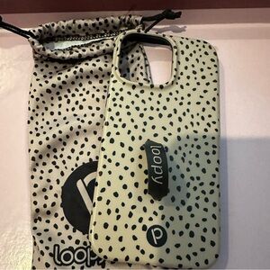 Loopy case for iPhone 14 Pro Max in Mocha Dots